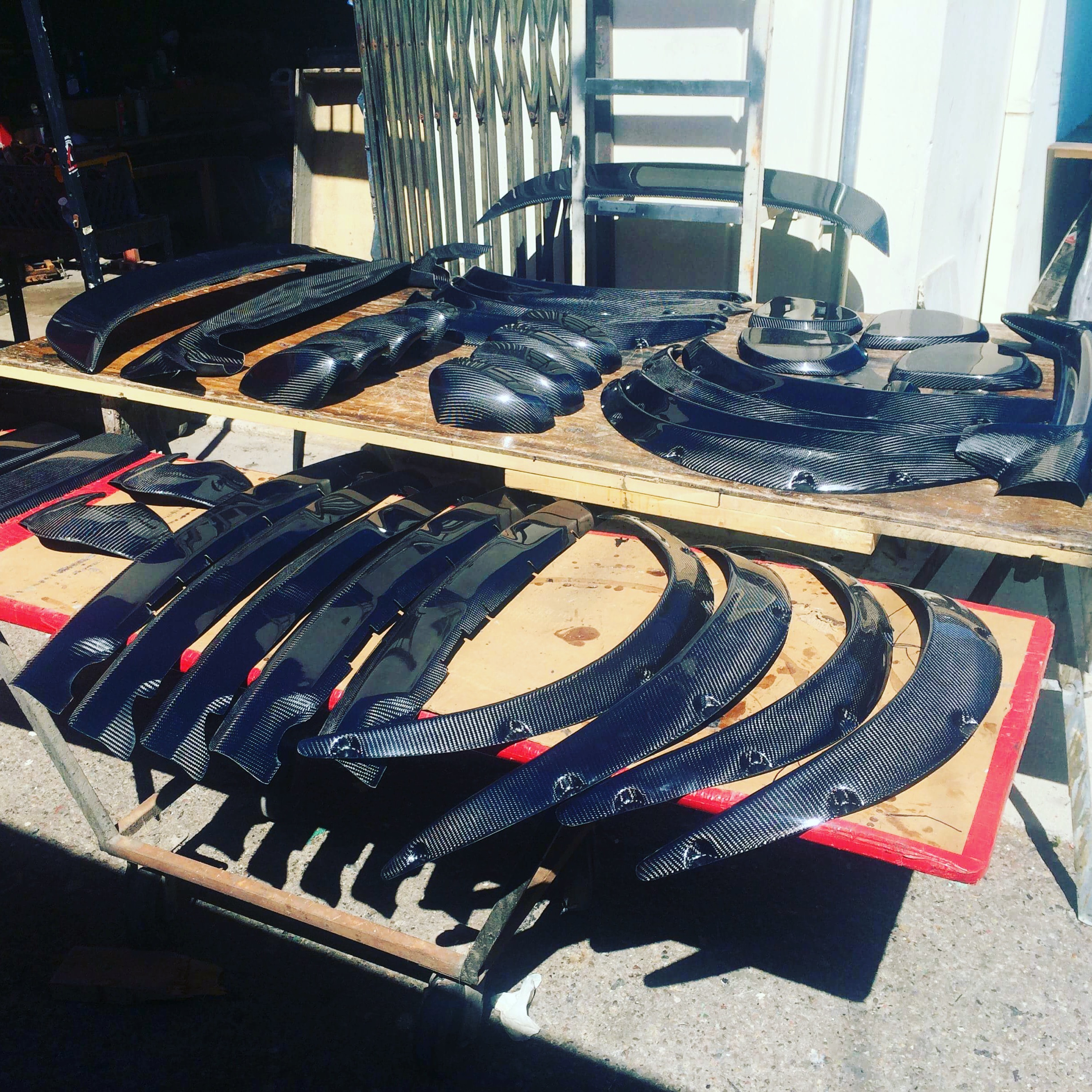 Hartman Fiberglass Carbon-Fiber Parts